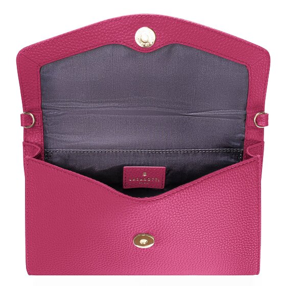 Lazarotti Bologna Leren clutch schoudertas leer 23 cm