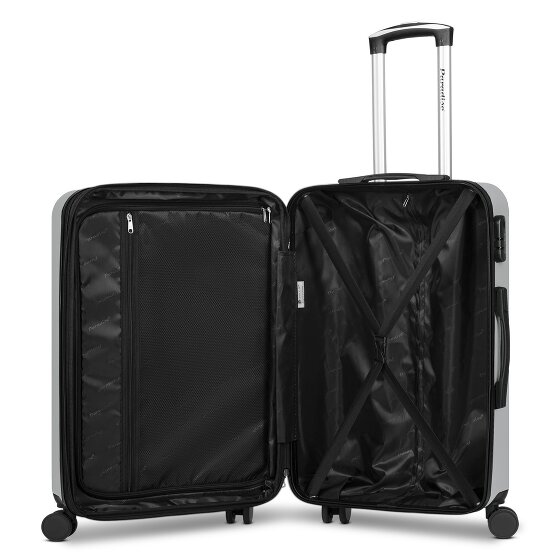 Check.In Paradise 2.0 4 wielen Trolley M 68 cm met uitbreidingsplooi