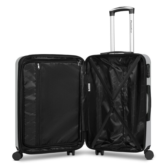 Check.In Paradise 2.0 4 wielen Trolley M 68 cm met uitbreidingsplooi