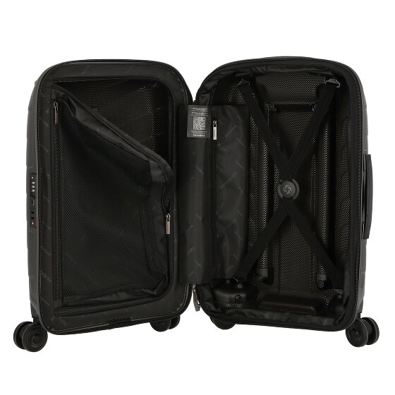 Samsonite Attrix 4 wielen Cabinewagen 55 cm met uitbreidingsplooi