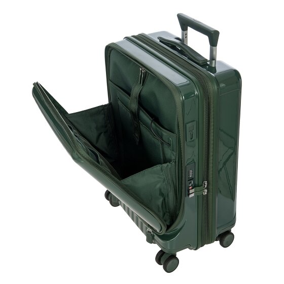 Bric's Positano 4 wielen Cabinewagen 55 cm met uitbreidingsplooi