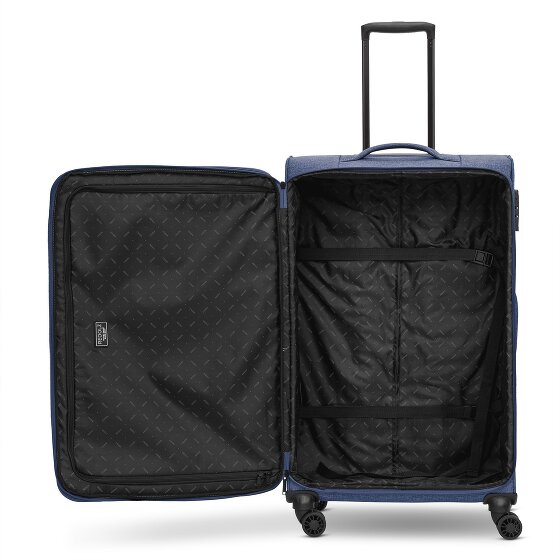 Redolz Essentials 12 LARGE 4 wielen Trolley 79 cm met uitbreidingsplooi