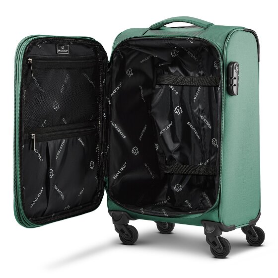 Smartbox Edition 04 4 wielen Cabinewagen 55 cm met uitbreidingsplooi