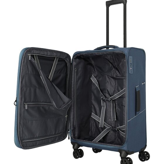 Travelite Skaii 4 wielen Kofferset 3-delig met uitbreidingsplooi