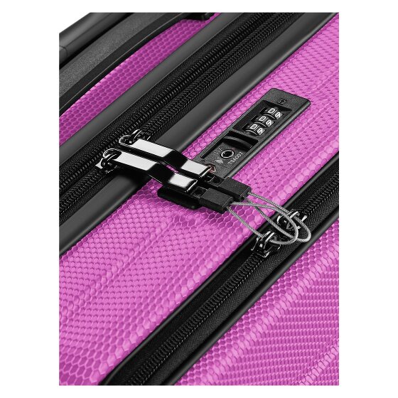 Franky Munich 4.0 4 wielen Cabinewagen 55 cm Laptopvak met uitbreidingsplooi