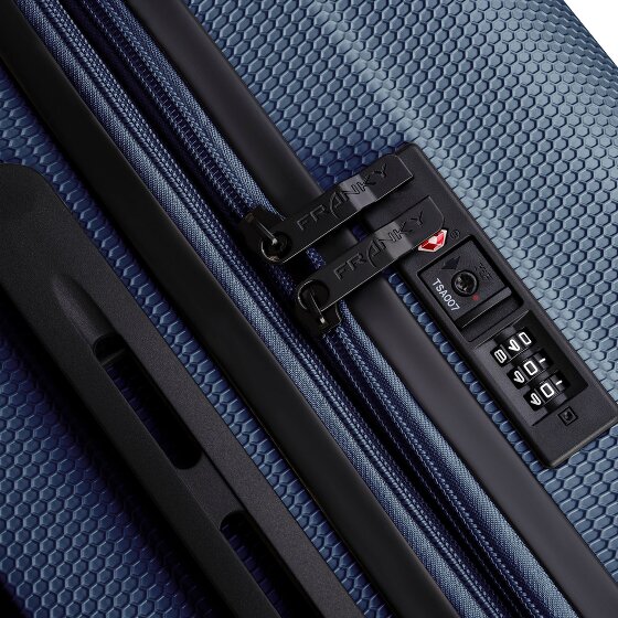 Franky Munich 4.0 4-wiel trolley M 66 cm met uitbreidingsplooi