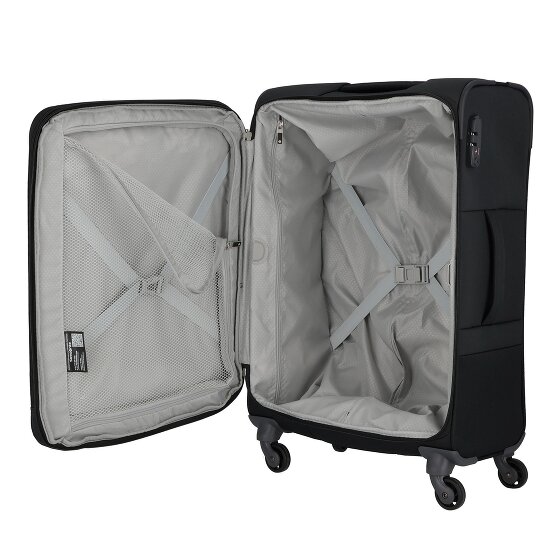 Samsonite Base Boost 4 wielen Trolley 66 cm met uitbreidingsplooi