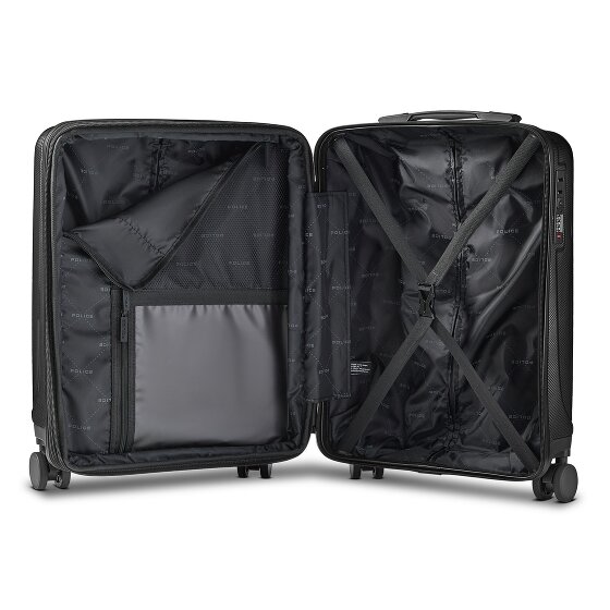 Police New York 4 wielen Cabinewagen S 54 cm met uitbreidingsplooi