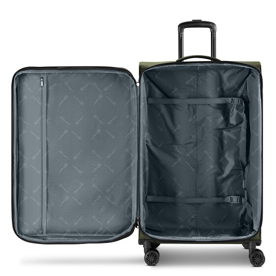 bugatti Valencia Soft 4 wielen Trolley L 75 cm met uitbreidingsplooi