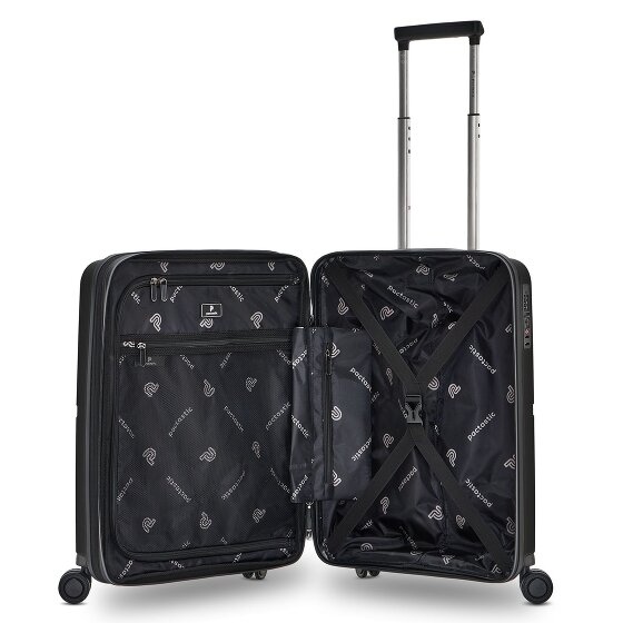 Pactastic Collection 01 4 wielen Cabinewagen S 55 cm met uitbreidingsplooi