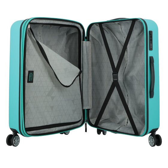 Gabol Future Plus 4 wielen Trolley 66 cm met uitbreidingsplooi