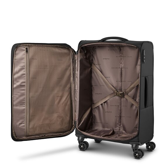 Stratic taska 4 wielen Trolley M 65 cm met uitbreidingsplooi