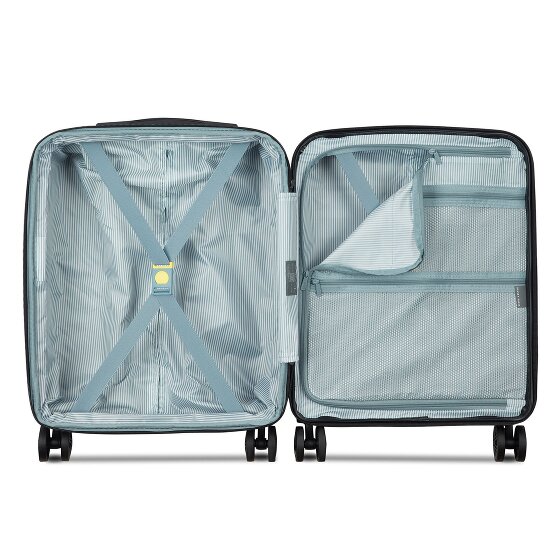 Delsey Paris Meteor 4 wielen Cabinewagen 55 cm met uitbreidingsplooi