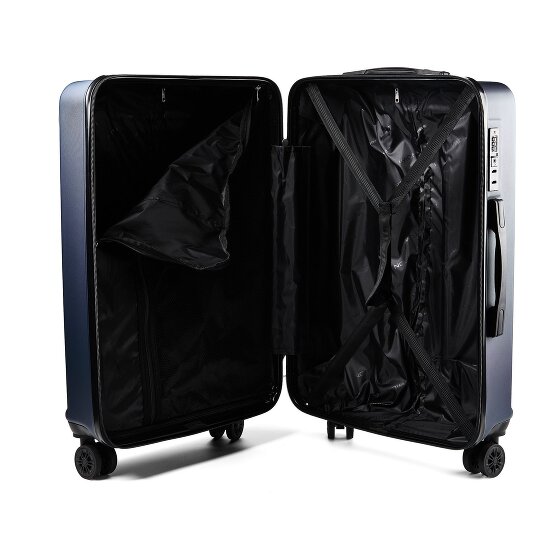 Nowi Grand Canaria Koffer 4 wielen set 3pc. met dubbele wielen