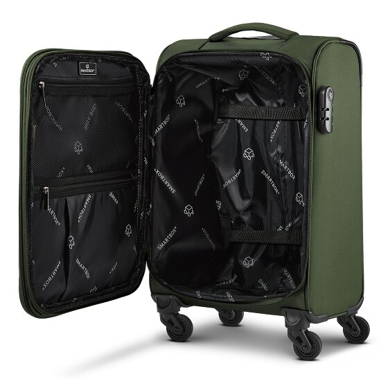 Smartbox Edition 04 4 wielen Cabinewagen 55 cm met uitbreidingsplooi