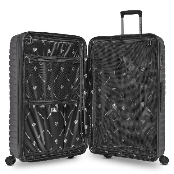 Pactastic Collection 04 THE LARGE + 4 wielen Trolley L 75 cm met uitbreidingsplooi