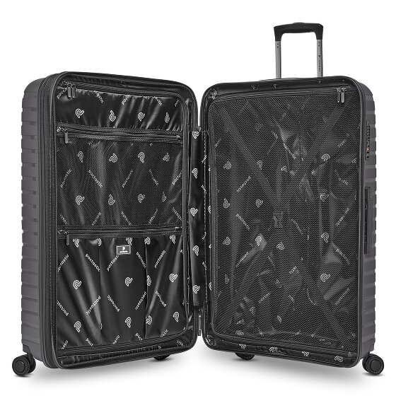 Pactastic Collection 04 THE LARGE + 4 wielen Trolley L 75 cm met uitbreidingsplooi