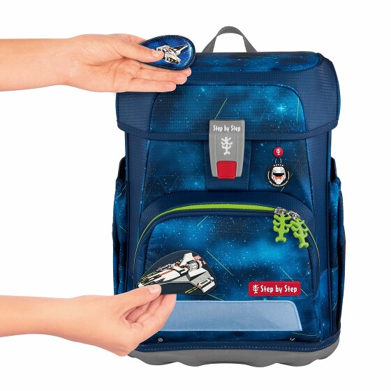 Step by Step Cloud Schooltas set 5-delig