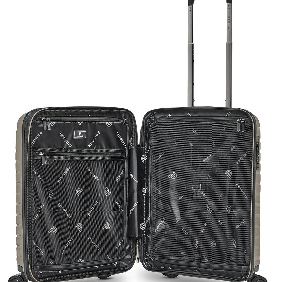 Pactastic Collection 04 THE CABIN + 4 wielen Cabinewagen S 55 cm met uitbreidingsplooi