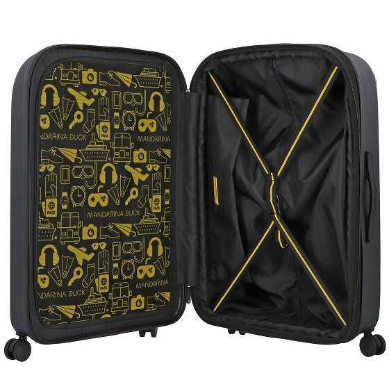 Mandarina Duck Logoduck + 4 wielen Trolley L 75 cm