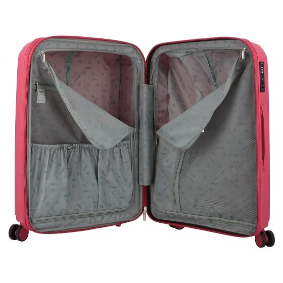 Gabol Infinity 4 wielen Trolley 66 cm met uitbreidingsplooi