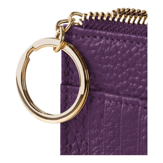 Lazarotti Bologna Leren sleutelhanger Kaarthouder leer 11,5 cm met air tag compartiment