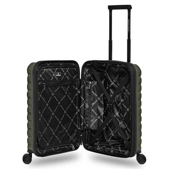 Smartbox Edition 01 4 wielen Cabinewagen 55 cm met uitbreidingsplooi