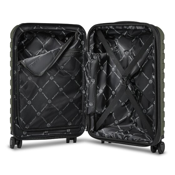 Smartbox Edition 01 4 wielen Cabinewagen 55 cm met uitbreidingsplooi