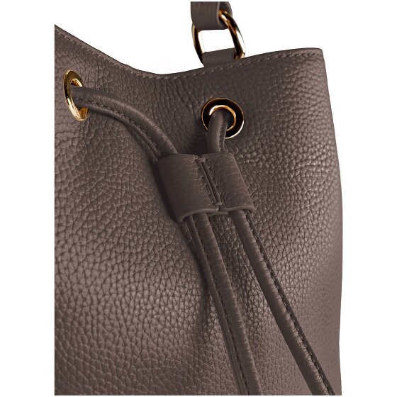 Lazarotti Bologna leeren crossbody-buideltas, leer, 25 cm