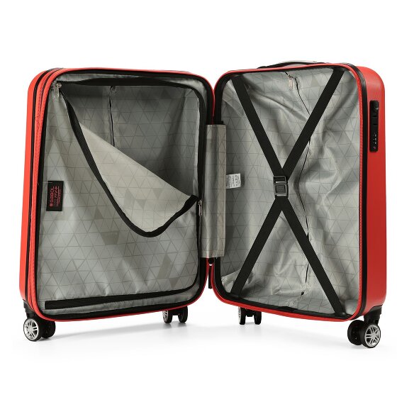 Gabol Future Plus 4 wielen Cabinewagen 55 cm met uitbreidingsplooi