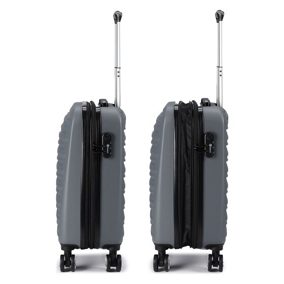 Benzi 5493 4 wielen Cabinewagen S 53 cm met uitbreidingsplooi