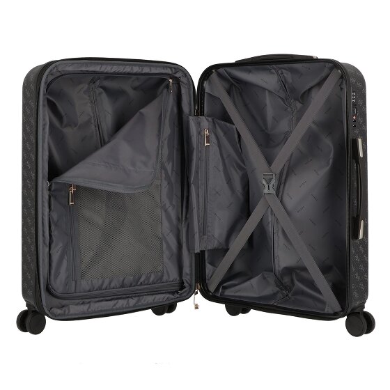 Guess Jesco 4 wielen Trolley 64 cm met uitbreidingsplooi