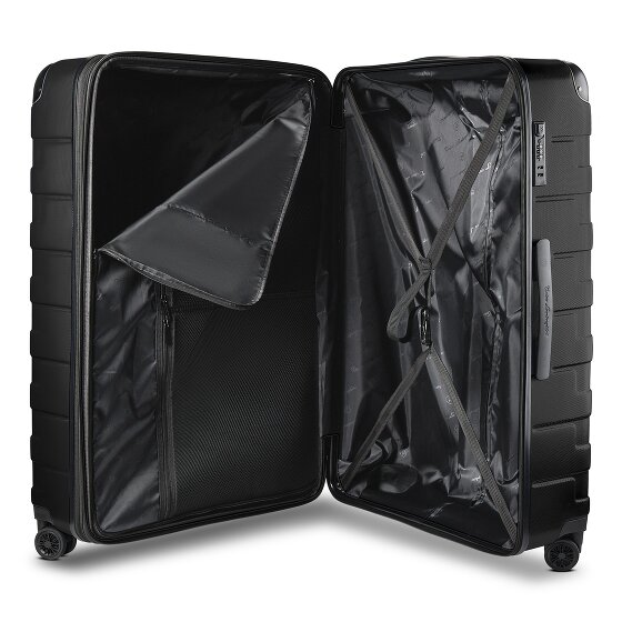 Tonino Lamborghini Milano 4-wiel Trolley XL 83 cm speciale maat met rekbare vouw