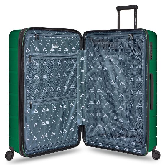 Bergpfeil Reis trolley op 4 wielen L 75 cm met uitbreidingsplooi