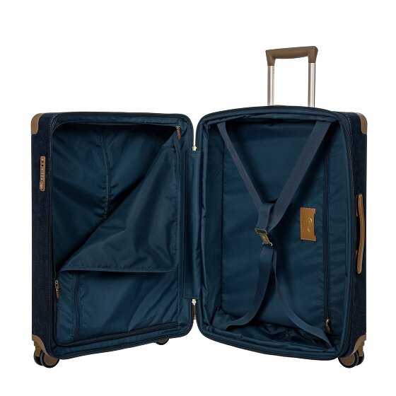 Bric's Life 4 wielen Trolley L 78 cm met uitbreidingsplooi