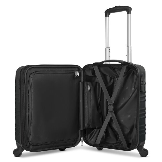 Wenger Amplar Evo 4 wielen Cabinewagen S 53 cm met uitbreidingsplooi