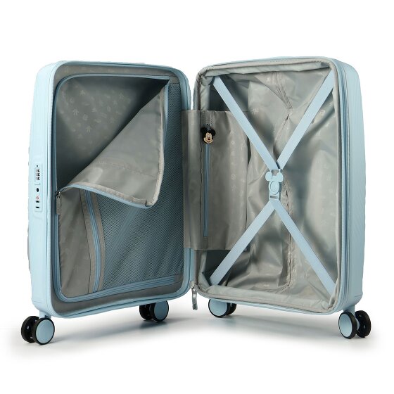 American Tourister Mickey Magic 4 wielen Cabinewagen 55 cm met uitbreidingsplooi