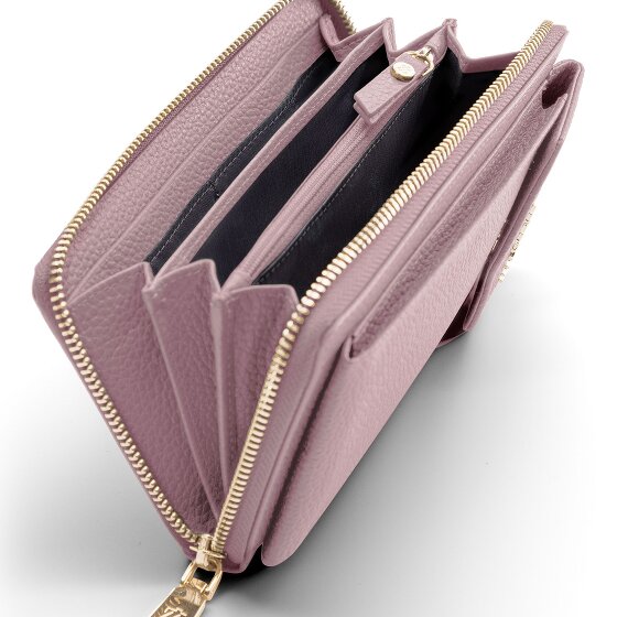 Lazarotti Bologna Leren Zip-Around Portemonnee Mobiel Telefoonhoesje Leer 19 cm