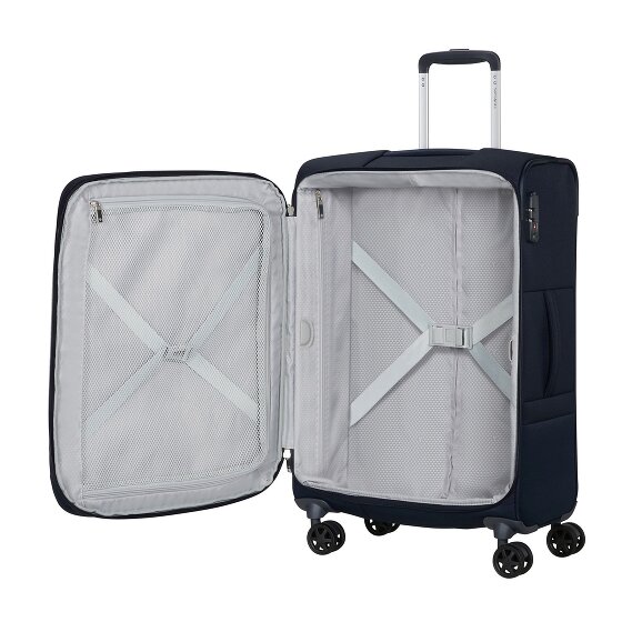 Samsonite Base Boost 4 wielen Trolley 66 cm met uitbreidingsplooi