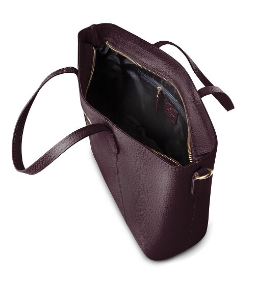 Lazarotti Bologna Leather Shopper Tas Leer 31 cm