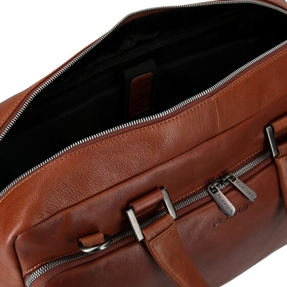 Plevier Vintage Bill Aktentas Leder 40 cm Laptopvak