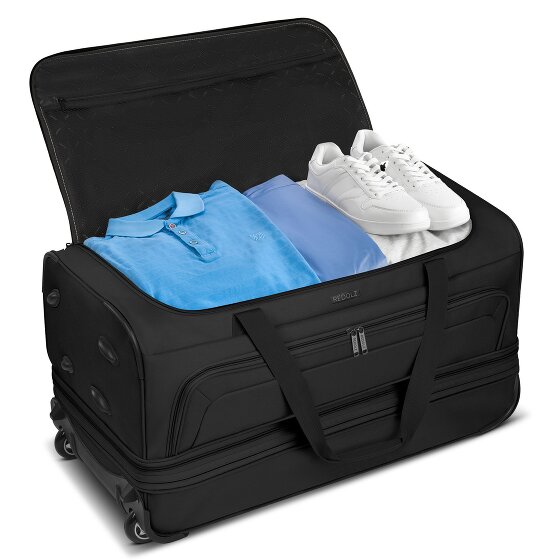 Redolz Duffle Essentials 2-wiel reistassenset 2-delig L+L met stretchvouw