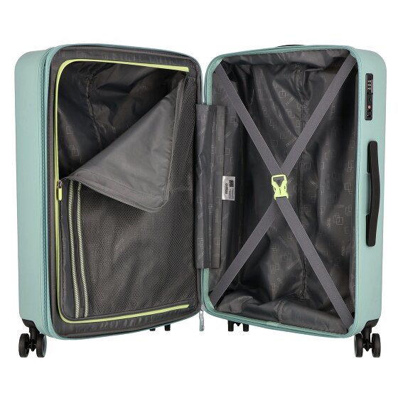 American Tourister Dynabelt 4 wielen Trolley 66 cm met uitbreidingsplooi
