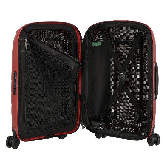 Samsonite Attrix 4 wielen Cabinewagen 55 cm met uitbreidingsplooi