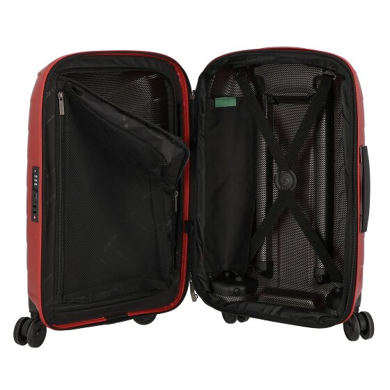 Samsonite Attrix 4 wielen Cabinewagen 55 cm met uitbreidingsplooi