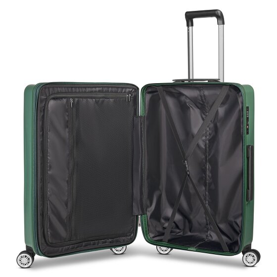 Bric's Cervia 2.0 4 wielen Trolley M 69 cm met uitbreidingsplooi