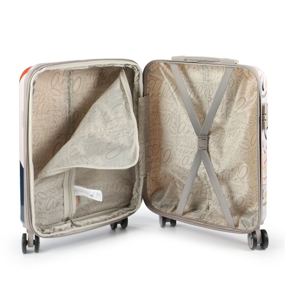 Anekke Eikon 4 wielen Cabinewagen 55 cm met uitbreidingsplooi