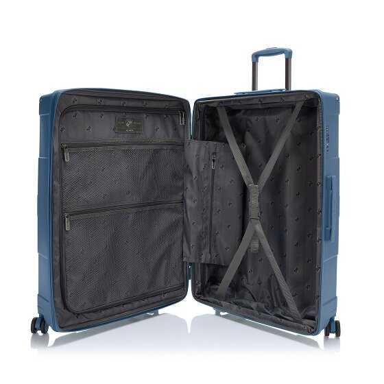 Heys ReNew 4 wielen Trolley L 76 cm met uitbreidingsplooi