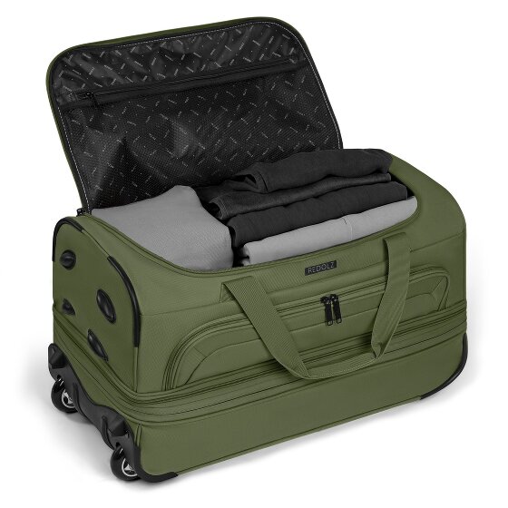 Redolz Duffle Essentials 2-wiel reistas 55 cm M met uitbreidingsflap