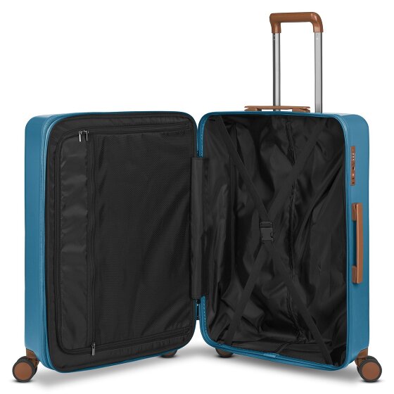 Bric's Ferrara 4 wielen Trolley M 67 cm met uitbreidingsplooi